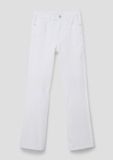 s.Oliver Beverly Jeans Bootcut Fit Kinderen Wit Katoen Elastaan