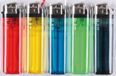Urban Living Wegwerp aanstekers - 5x stuks - gekleurd - 8 cm - kunststof