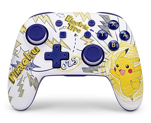 Power A Nano verbeterde draadloze controller voor Nintendo Switch - Pokémon: Pikachu School Days - multi
