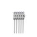 ShiverPeaks BS75513-SET5 Câble réseau Gris 3 m Cat7 S/FTP (S-STP) Rond