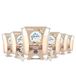 Glade Romantic Vanilla Blossom geurkaarsen van glas, 6 stuks, tot 27 uur brandduur, 6 x 112 g