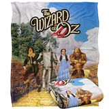 THE WIZARD OF OZ Silky Touch superzachte plaid 152 x 127 cm