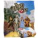 THE WIZARD OF OZ Silky Touch superzachte plaid 152 x 127 cm