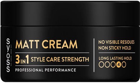 Syoss Matt finish paste 100 Milliliter