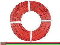 Donau Elektronik 325-014-50 Draad 3 x 0.25 mm² Rood, Zwart, Groen 50 m