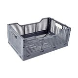 Homéa Opvouwbare kist M 30 x 20 x 11,5 cm grijs