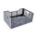 Homéa Opvouwbare kist M 30 x 20 x 11,5 cm grijs