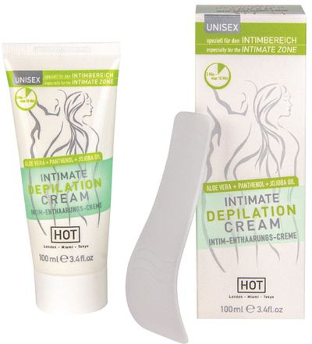 HOT Bio HOT Intimate Depilation Cream - Ontharingscrème