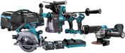 Makita DK0128G601 Combiset - 6 machines 40V max 4.0Ah Li-Ion in tas