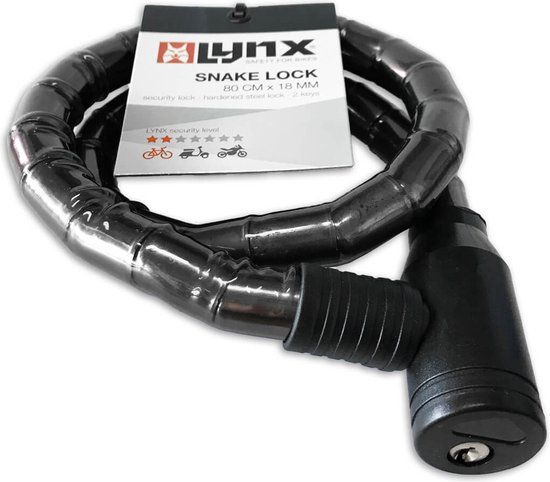 Lynx Slot kabelslot 18x800mm smoke - Gehard staal - 2 jaar garantie