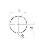 BINDER 09-0427-80-08 M9 Connecteur Mâle à souder IP67 125V 1A