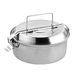 ORYX 5027055 roestvrij staal met 2 borden Ø 18 cm lunchbox