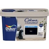 Dulux Valentine - Peinture Crème De Couleur Mat Noir 2,5 L