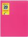 Pagna 21012-34, Project folder, A4, Polypropyleen (PP), Roze, 20 vakken, 1 stuk(s)