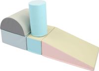 Soft - course d'obstacles aux couleurs pastel pour les enfants