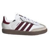 ADIDAS ORIGINALS Sneakers 'Samba' greige / bordeaux / wit