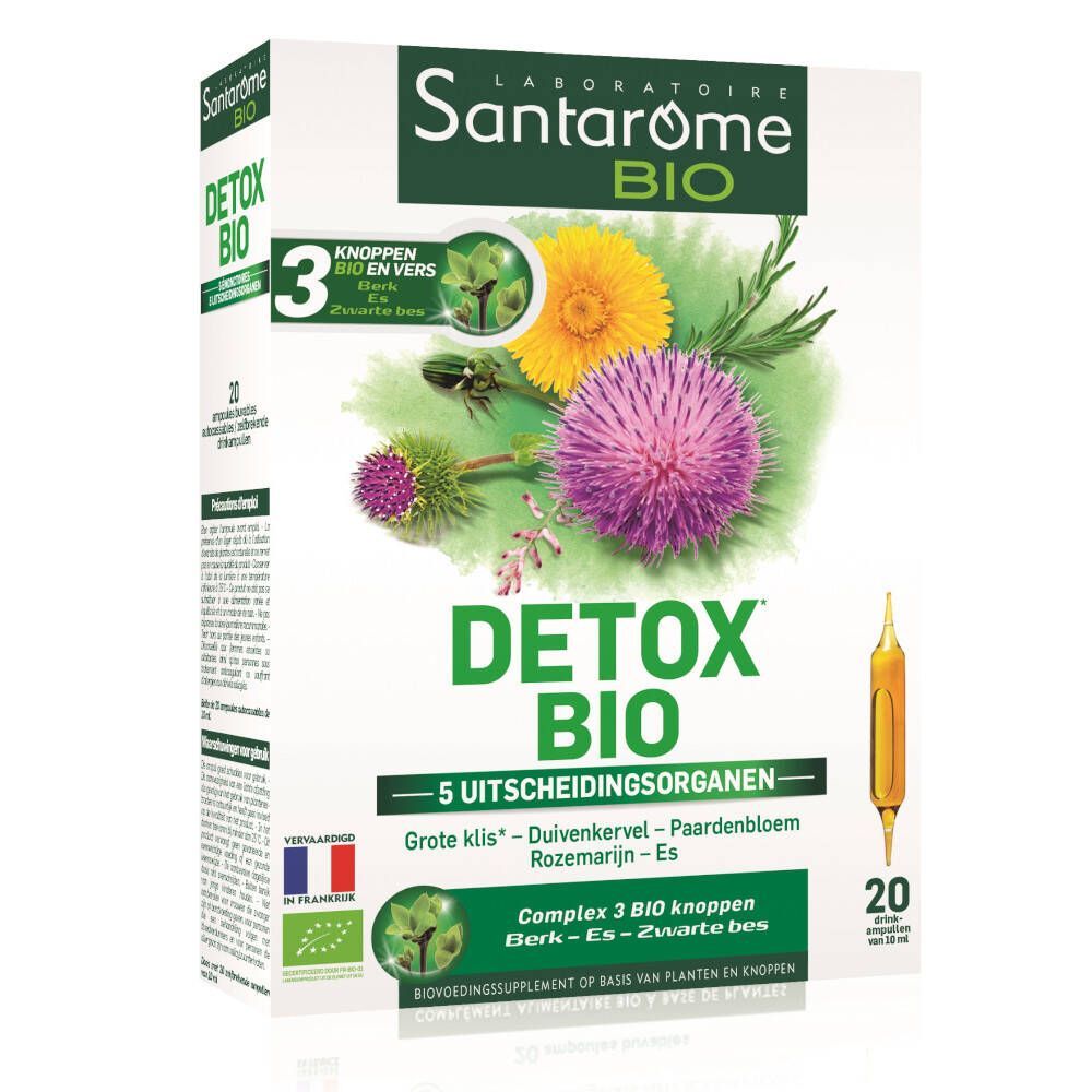 Forte Pharma Santarome Detox Bio 20 ampoules