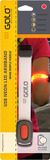 GATO SPORTS Gato Reflecterende armband - Unisex - rood/zwart
