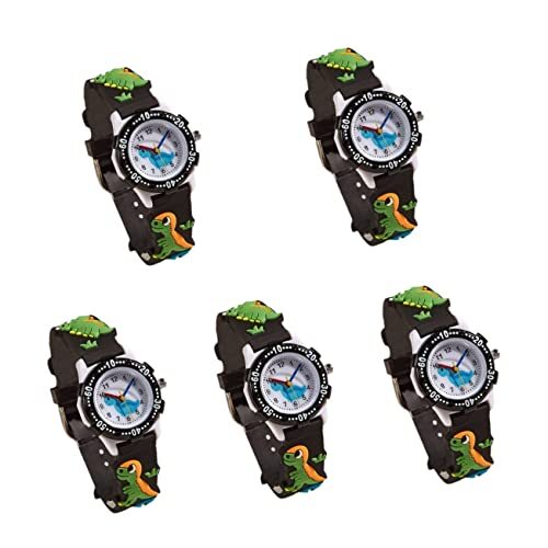 Gatuida 5 Stks Pols Mooi Horloge Schattig Voor Cadeau Student Peuter Dier Cartoon Horloges Kinderen Geschenken Verjaardag Kinderen