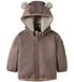 Name It Softshelljacke mit Fleece - NbnMada08 - Silberner Nerz m. - 1 Jahr (80) - Weichschale