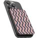 Selencia Vivid Powerbank 5.000 mAh - Draadloze Powerbank - Geschikt voor MagSafe en Qi - Black / Wavy Baby Sorbet