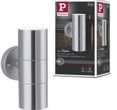 Paulmann Wandlamp Flame IP44 Edelstaal geborsteld