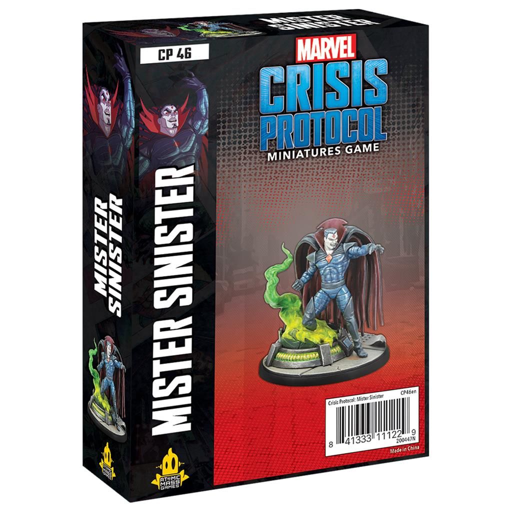 Atomic Mass Games Marvel Crisis Protocol - Mister Sinister - 0841333111229