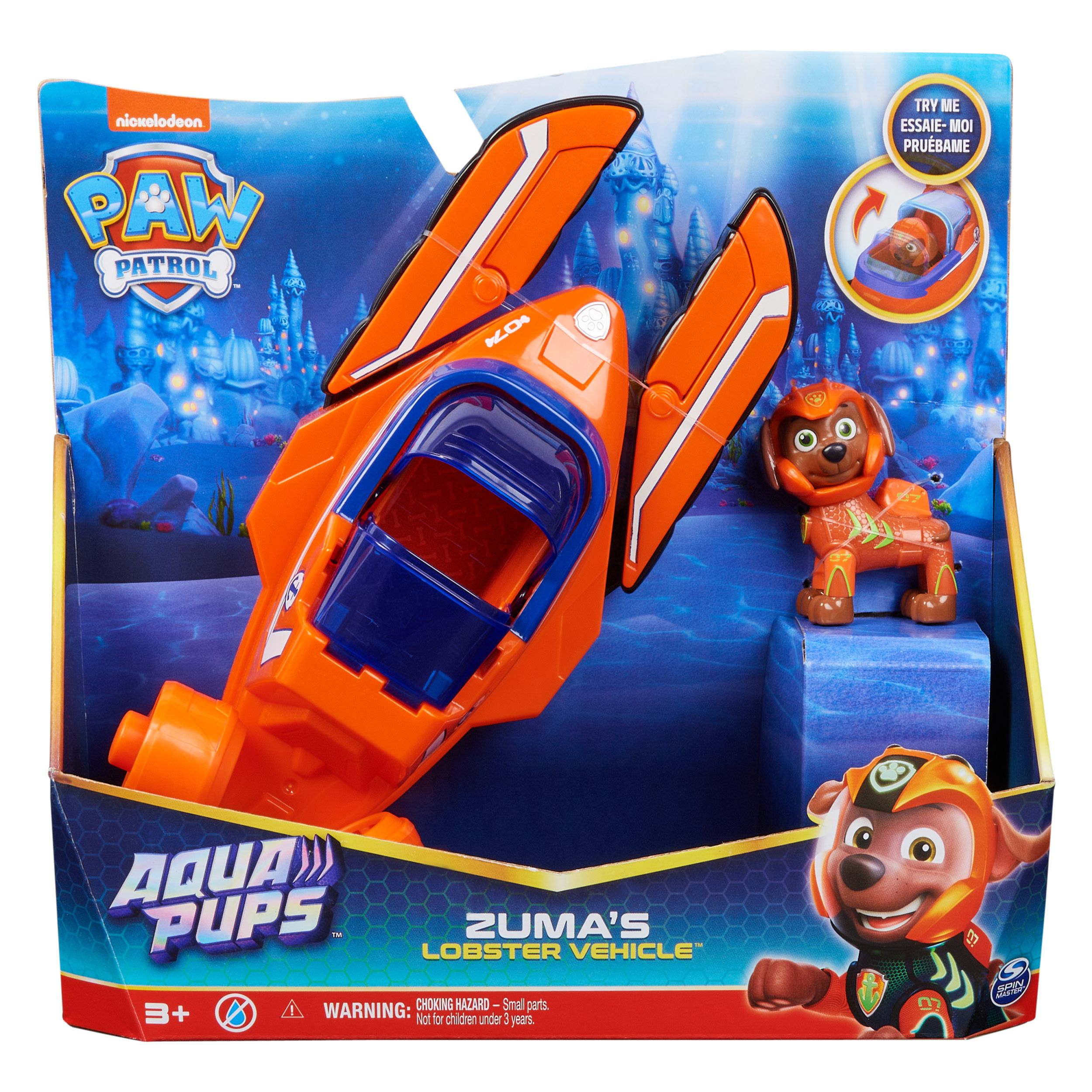 PAW Patrol Aqua Pups - Zuma's kreeften-voertuig - 6066143