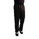 Whites Chefs Kleding A029T-L Polykatoen Easyfit Teflon Trouser, Maat L, Taille Maat 38"-40", Zwart