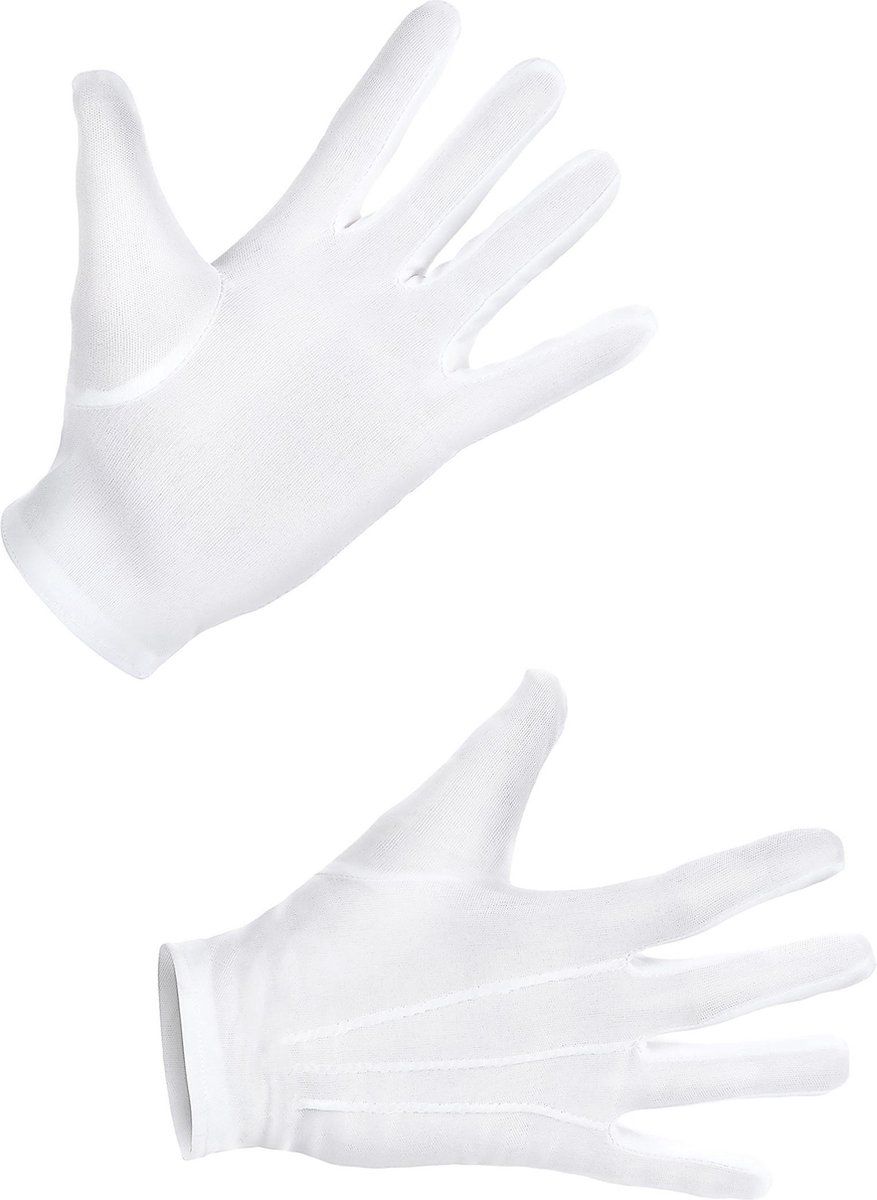 Boland - Witte handschoenen voor volwassenen - XL - Synthetisch