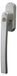 OEM Ramenkruk Patio Z, afsluitbaar, zilver, 35 mm as, 25 cm