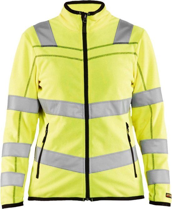 Blaklader Dames Microfleecevest High Vis 4966-1010 - High Vis Geel - XXL