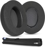 BeiJingLiangPinJiaZuoKeJiWenHuaFaZhanYouXianGongSi Coussinets d'oreille et bandeau de remplacement pour casques Shure SRH440, SRH840, SRH940 et SRH1540 - Noir