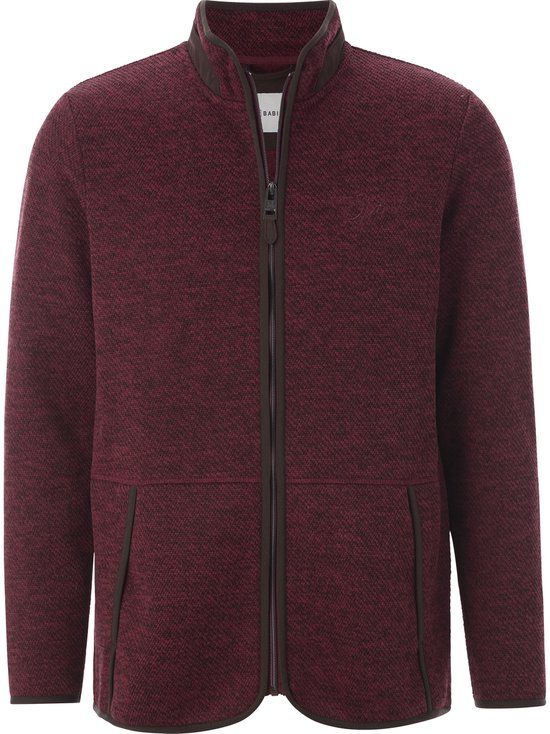 Babista Fleecejack Heren - Donkerrood - Maat 52/54