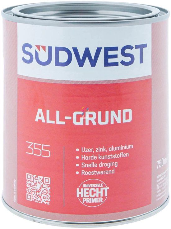 Sudwest Südwest Allgrund K51 - Ral 9005 Zwart - 750ML