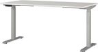 Germania Elektrisch Verstelbaar Bureau Cornel - 160x80x72cm - Lichtgrijs