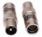Macab Coax Connector Male Metal Silver