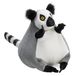 Wild Republic Flipkins Ring Tailed Lemur, pluche dier, 12 cm