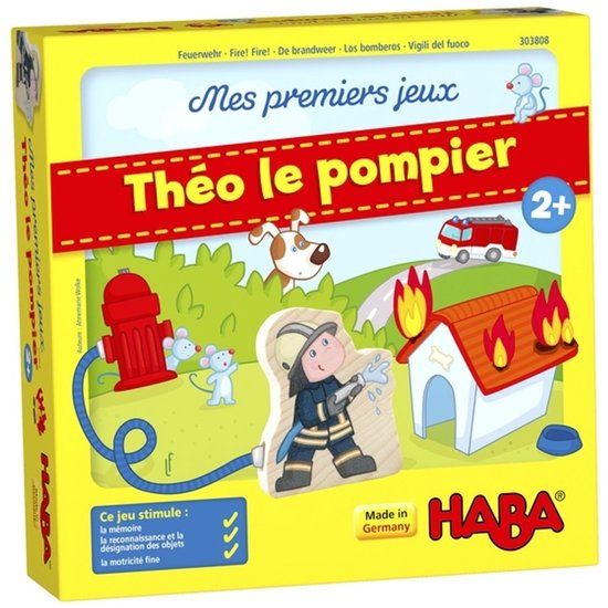 Haba Kinderspel Théo Le Pompier (fr)