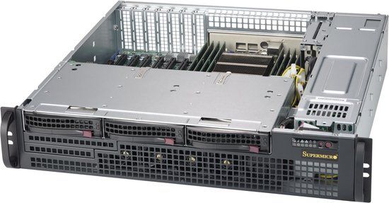 Supermicro CSE-825MBTQC-R802LPB computerbehuizing