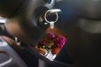 TheKeyMeister Sleutelhanger - Rustiek - Bloemen - Roze - Vaas - Stilleven - Multicolor - Unisex