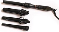 Varis Curling Iron System - Krultang met 4 opzetstukken - Zwart