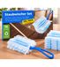 O46HI (MB11) Plumeau Ensemble 16 Housse Plastique Recyclé Blanc