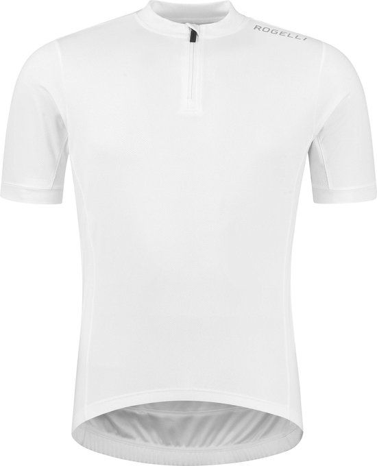 Rogelli Core Fietsshirt Heren - Korte Mouwen - Wit - 5XL