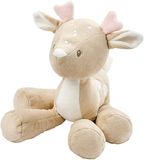 Nattou FanFan Knuffel hertje - 30 cm - Zachte baby knuffel - Baby cadeau - Beige