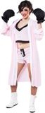 Merkloos / Sans marque Haza-Witbaard Boks kostuum voor dames S/M