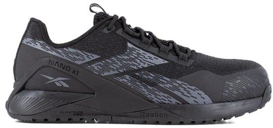 Reebok Work Reebok Werkschoenen S3 Nano X1 Zwart Laag