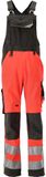 Mascot Safe Supreme Amerikaanse overall met kniezakken 15569-860 - hi-vis rood/donkerantraciet - C62 - 90