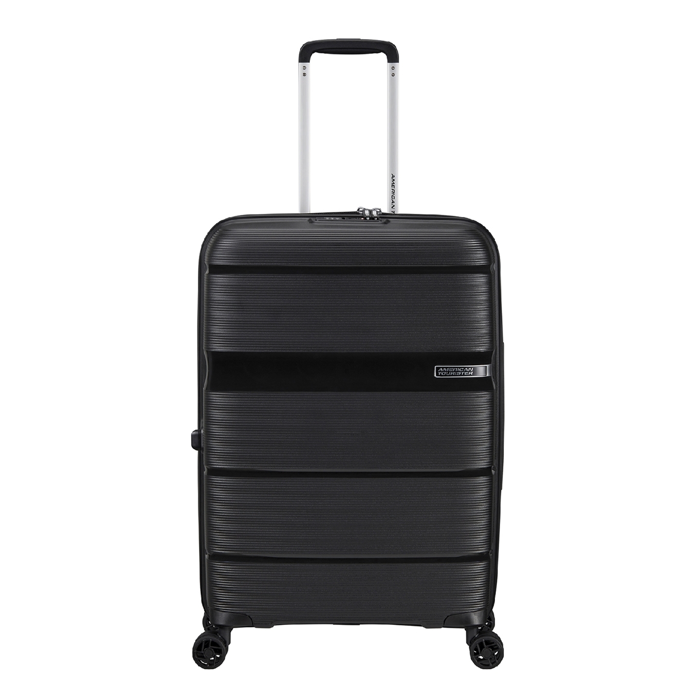 American Tourister American Tourister Linex Spinner 66 vivid black Harde Koffer Zwart