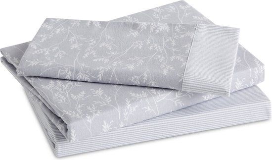 Set beddengoed Alexandra House Living Zahara Blauw Bed van 105 cm 3 Onderdelen